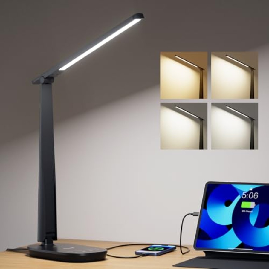 Led Desk Light Usb - LED-Schreibtischlampe für Home Office, Augenschonende Dimmbare