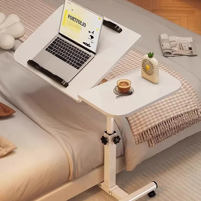 Desk Setup L Shaped - Klappbare Mini-Computertische, seitliches Bett, Lesen, Kaffee,
