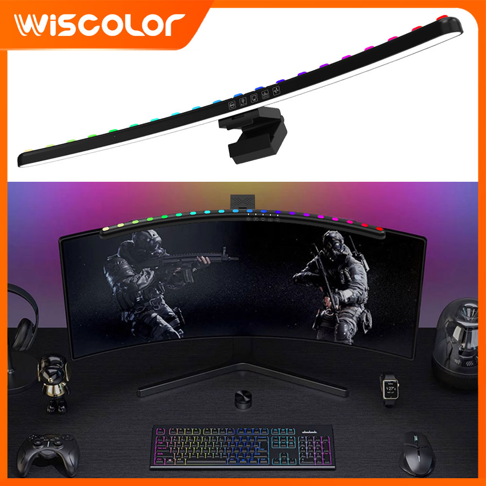 Desk Setup No Monitor - RGB Smart Wifi Setup Monitor Lichtleiste