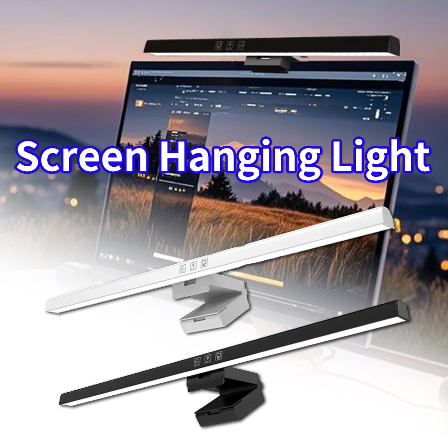 Led Desk Light Usb - 50cm Bildschirmleuchte Schreibtischlampe Computerleuchte Bildschirm-Hängeleuchte Tischlampe