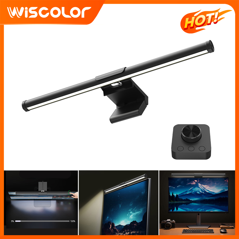 Desk Setup Gaming Pc - Smarte WLAN RGB Monitor-Lichtleiste LED-Beleuchtung Monitor-Dekoration