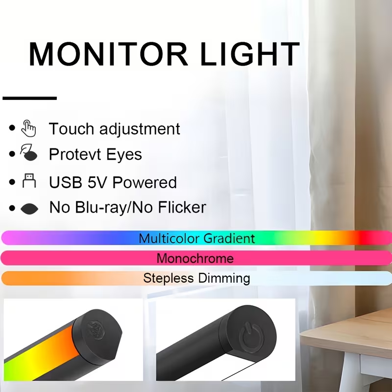 LED-Monitor-Lichtleiste 30cm 4 – Desk Setup No Monitor Bewertung und Preis