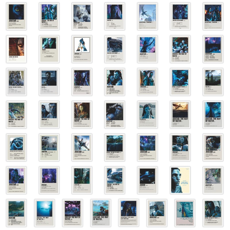 50 Stück Avatar-Film Poster-Au – Desk Setup Poster Bewertung und Preis