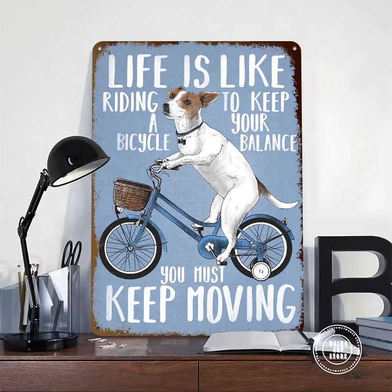 Das Leben Ist Wie Ein Fahrradt – Desk Setup Poster Bewertung und Preis