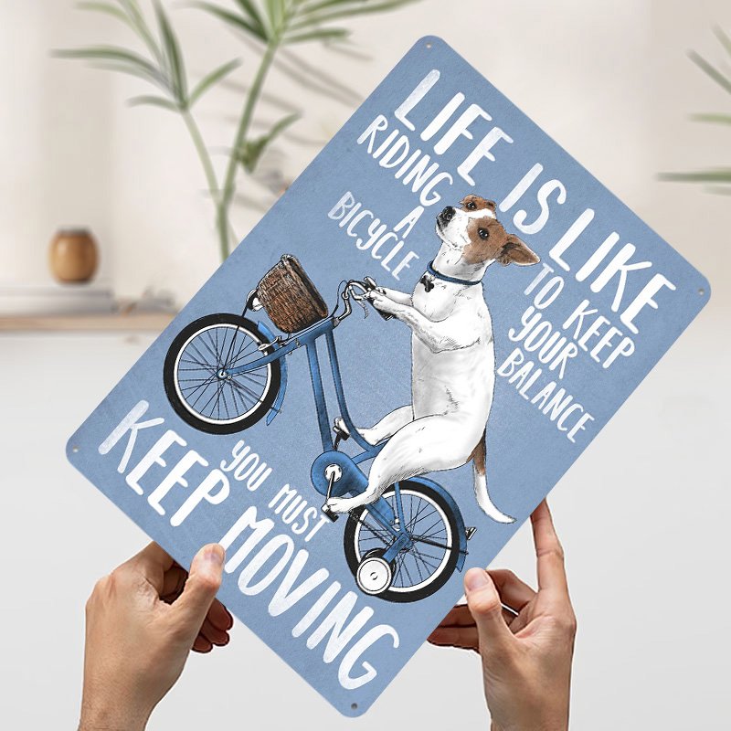 Das Leben Ist Wie Ein Fahrradt – Desk Setup Poster Bewertung und Preis
