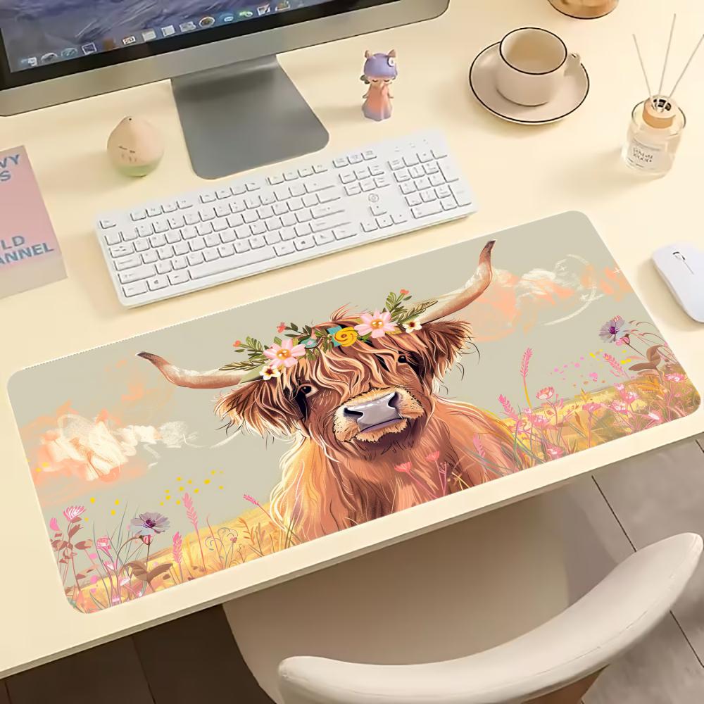 Vintage Highland Cow Floral Ga – Desk Setup Gaming Pc Bewertung und Preis