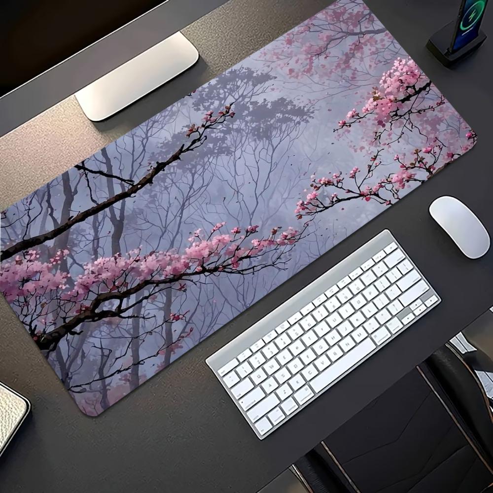 Pflaumenblüten-Kunstschreibunt – Desk Setup Pc And Laptop Bewertung und Preis