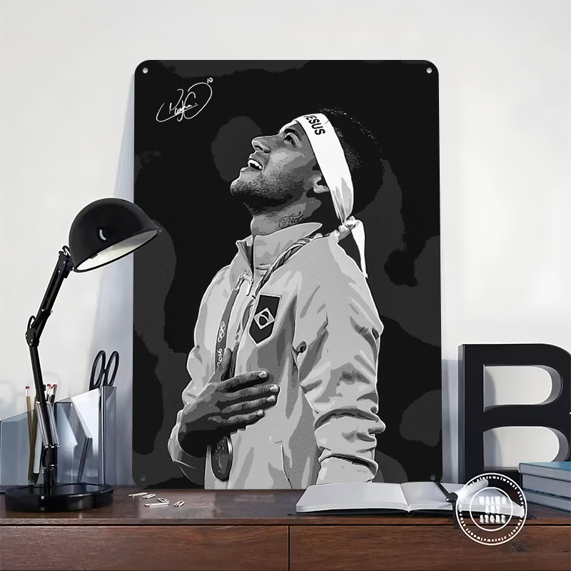 Neymar Jr. Porträt-Poster Indi – Desk Setup Poster Bewertung und Preis