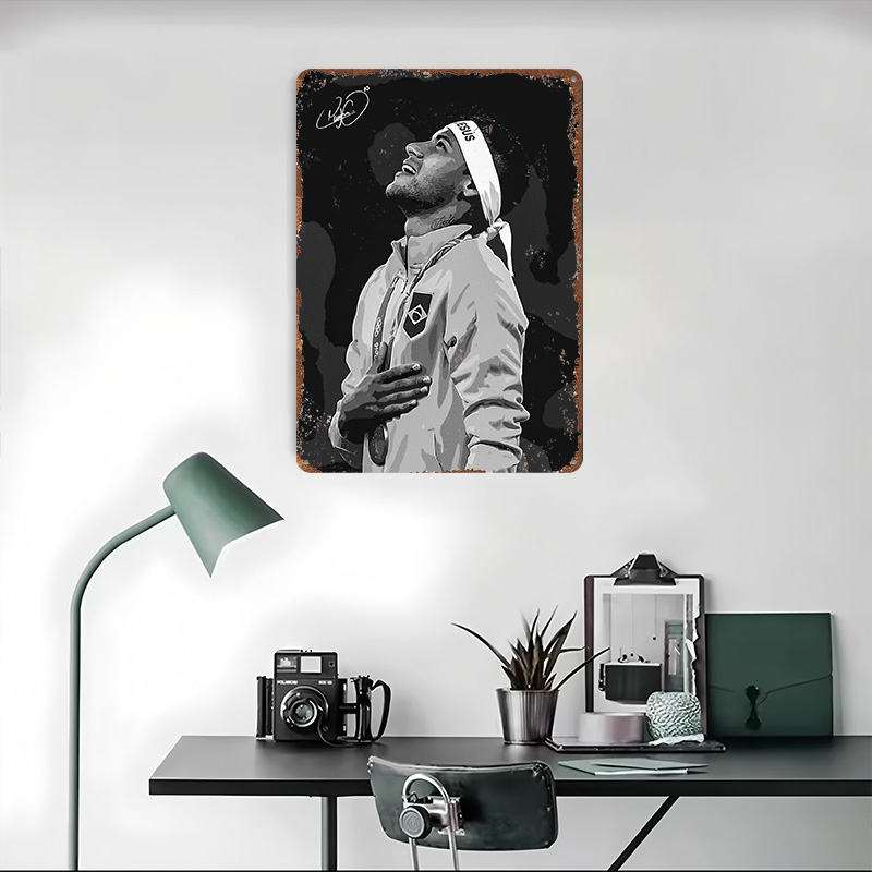 Neymar Jr. Porträt-Poster Indi – Desk Setup Poster Bewertung und Preis