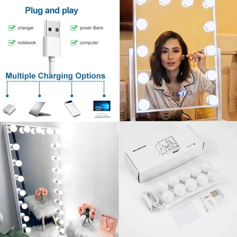 LED-Lichtpaste, Spiegel, Make- – Led Desk Light Usb Bewertung und Preis