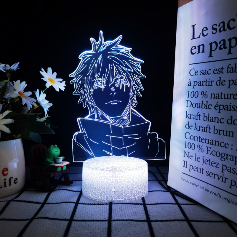 3D Anime Nachtlicht Jujutsu Ka – Led Desk Light Usb Bewertung und Preis