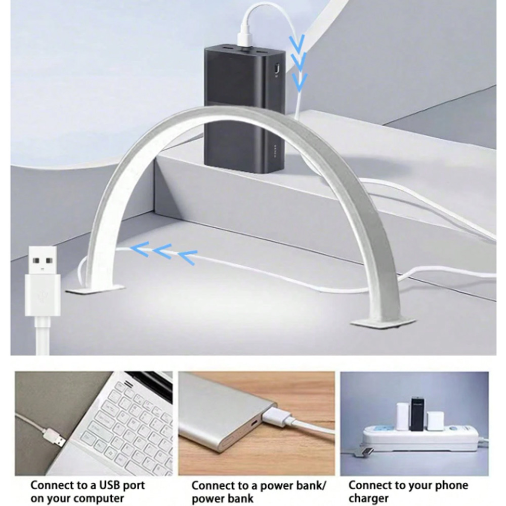 Nagellampe 40/66CM LED-Tischle – Led Desk Light Usb Bewertung und Preis