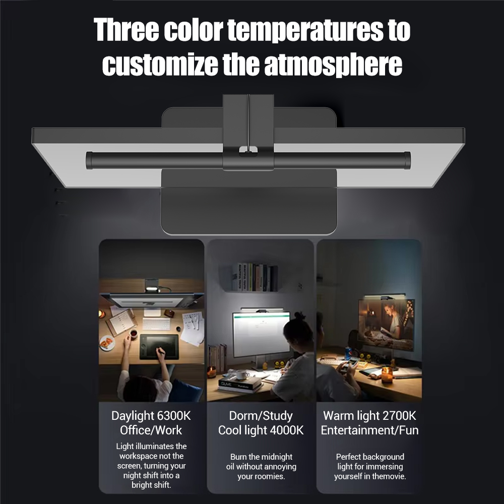 Wiscolor LED-Bildschirm-Monito – Led Desk Light Usb Bewertung und Preis