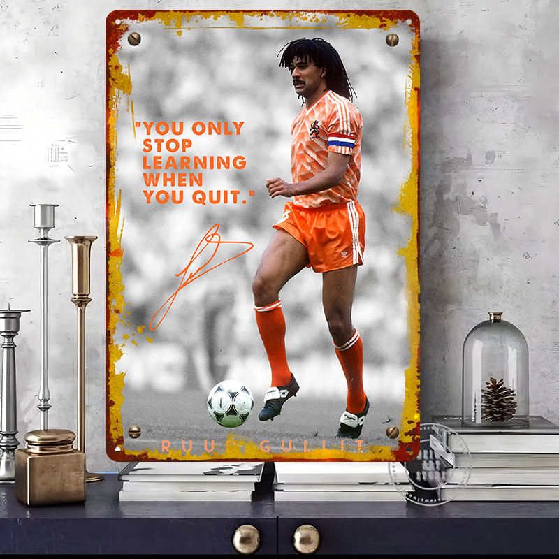 Ruud Gullit Fußballspieler Wan – Desk Setup Poster Bewertung und Preis