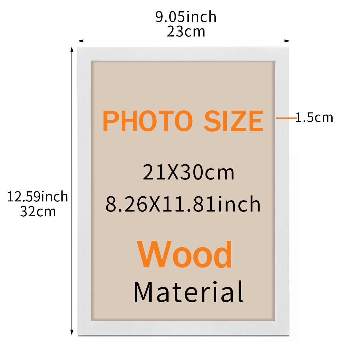 A4 Holz-Bilderrahmen Anime Ber – Desk Setup Poster Bewertung und Preis