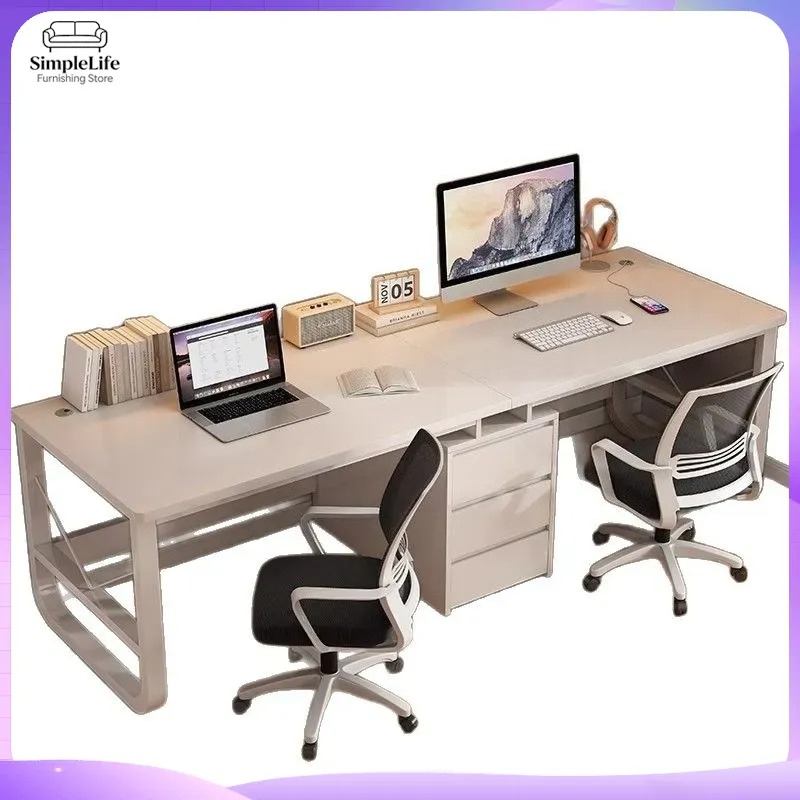 Doppelter Computertisch für Ho – Desk Setup L Shaped Bewertung und Preis