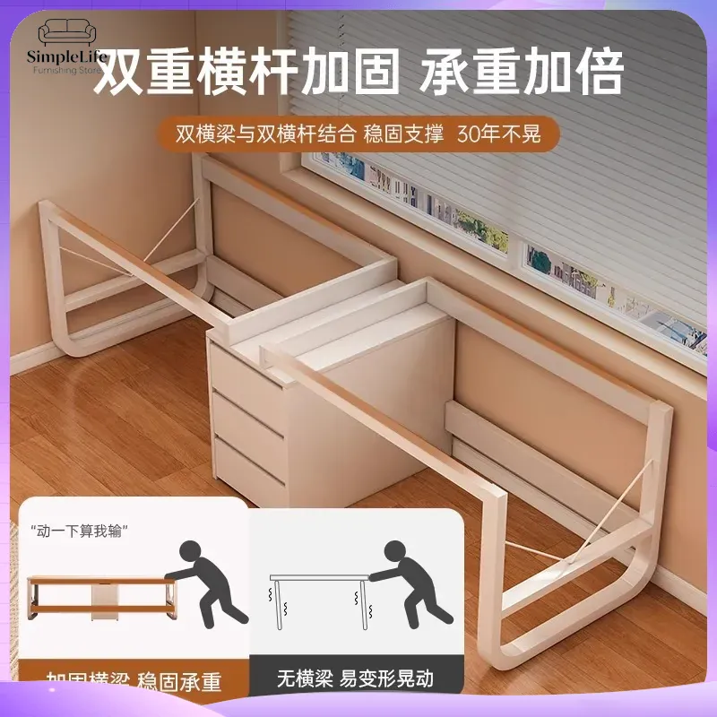 Doppelter Computertisch für Ho – Desk Setup L Shaped Bewertung und Preis