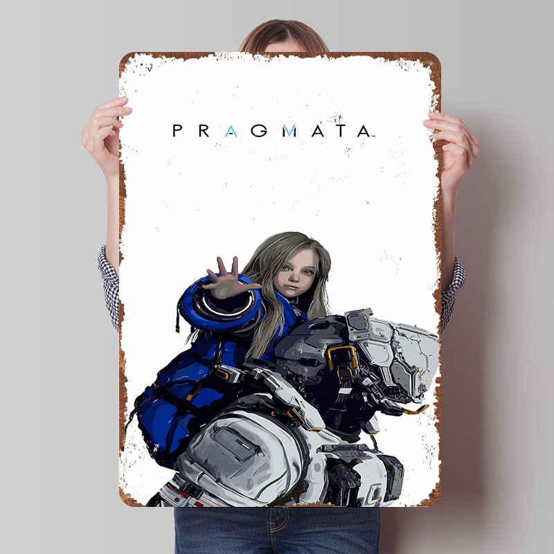 Pragmata Spielcharakter Metall – Desk Setup Poster Bewertung und Preis