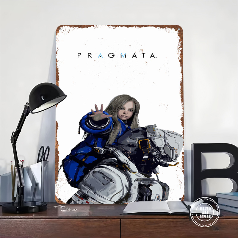 Pragmata Spielcharakter Metall – Desk Setup Poster Bewertung und Preis