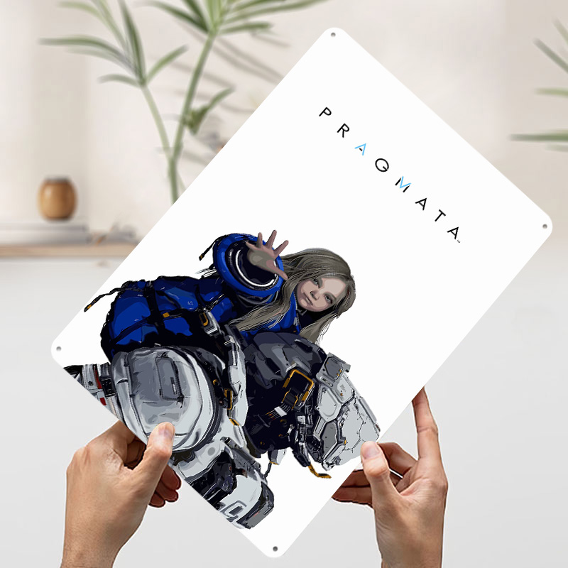 Pragmata Spielcharakter Metall – Desk Setup Poster Bewertung und Preis