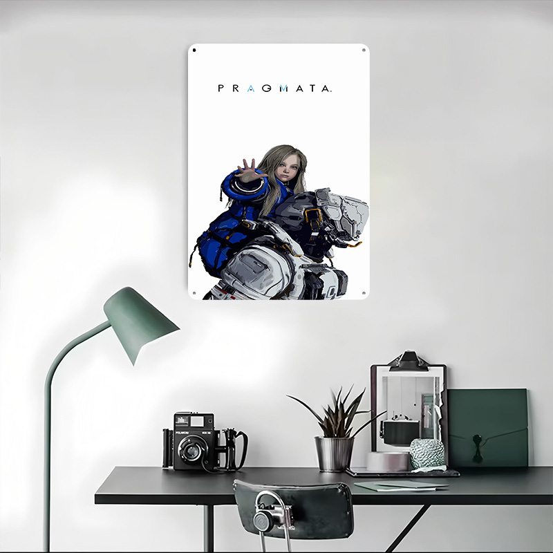 Pragmata Spielcharakter Metall – Desk Setup Poster Bewertung und Preis
