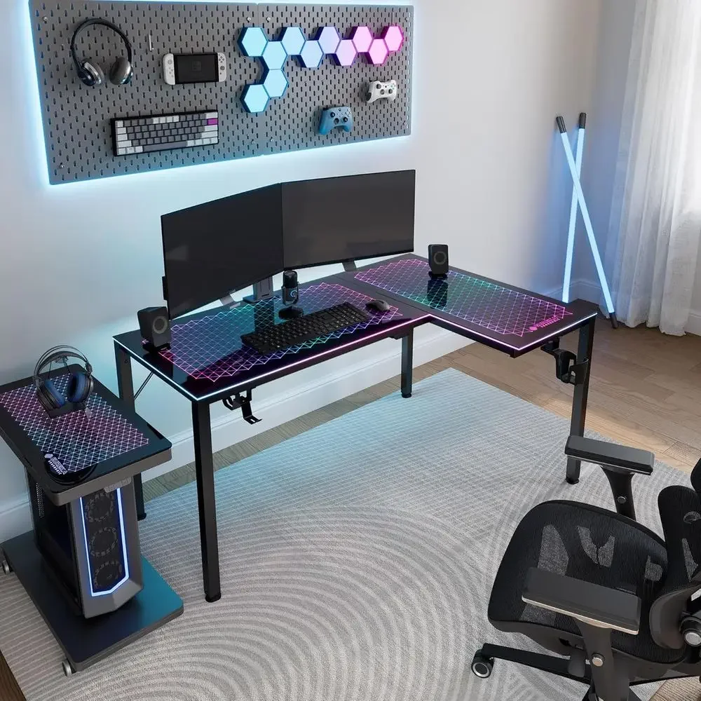 60 Zoll L-förmiger Umkehrbarer – Desk Setup L Shaped Bewertung und Preis